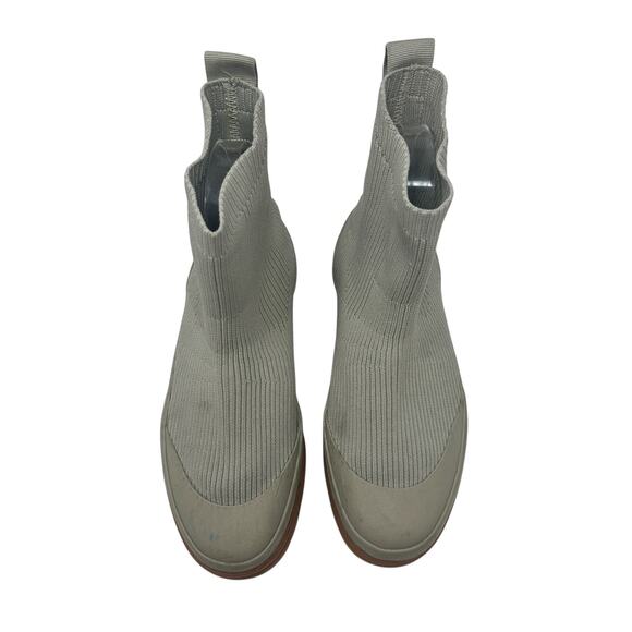 Everlane The Utility Boot in ReKnit Stretch Knit Lug Sole Ankle Gray Size‎ US 7 - Picture 3 of 13